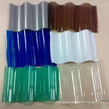 PC transparent polycarbonate corrugated plastic roofing sheet for greenhouse